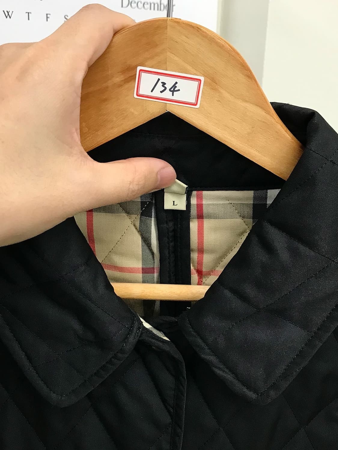 버버리 누빔 퀼팅 자켓 상품이미지3