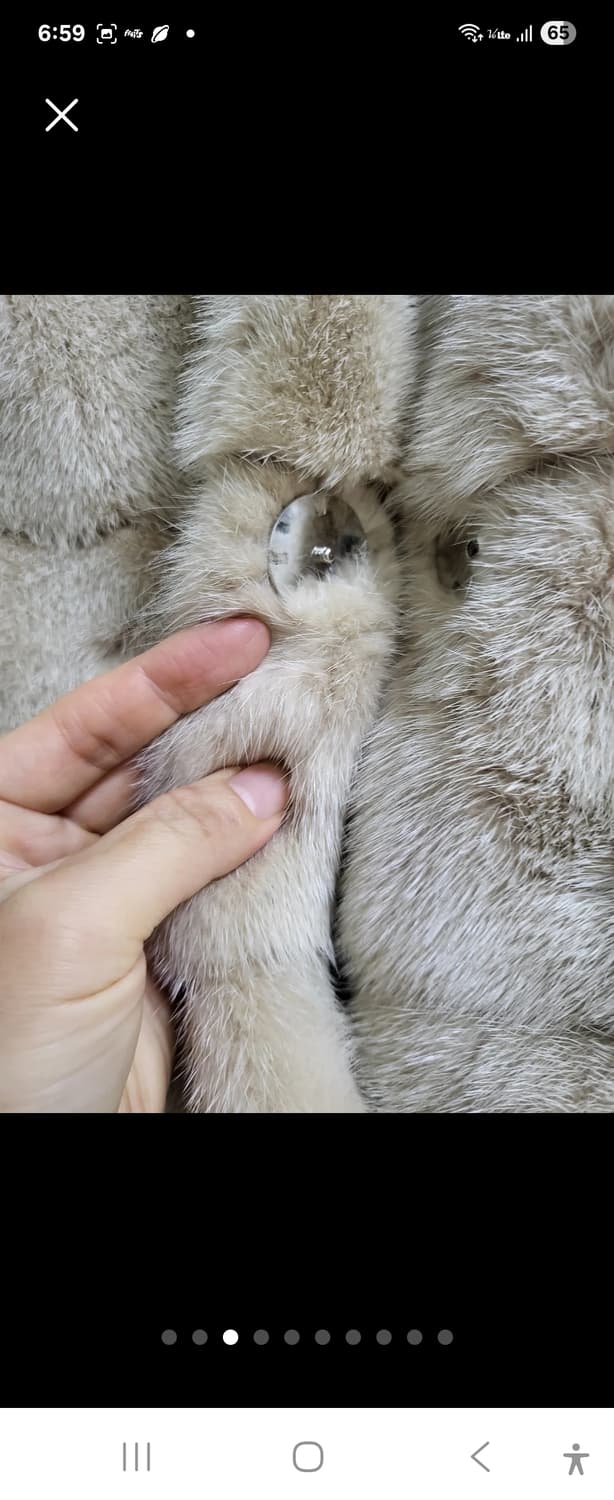 BASSETTI 이태리 명품브랜드 사가퍼 밍크 베스트 free 상품이미지3