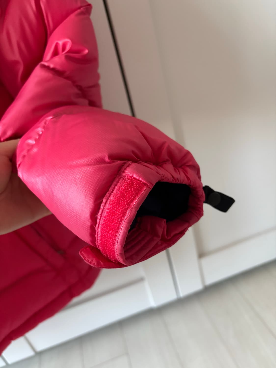 노스페이스 눕시700 핑크 패딩 상품이미지4