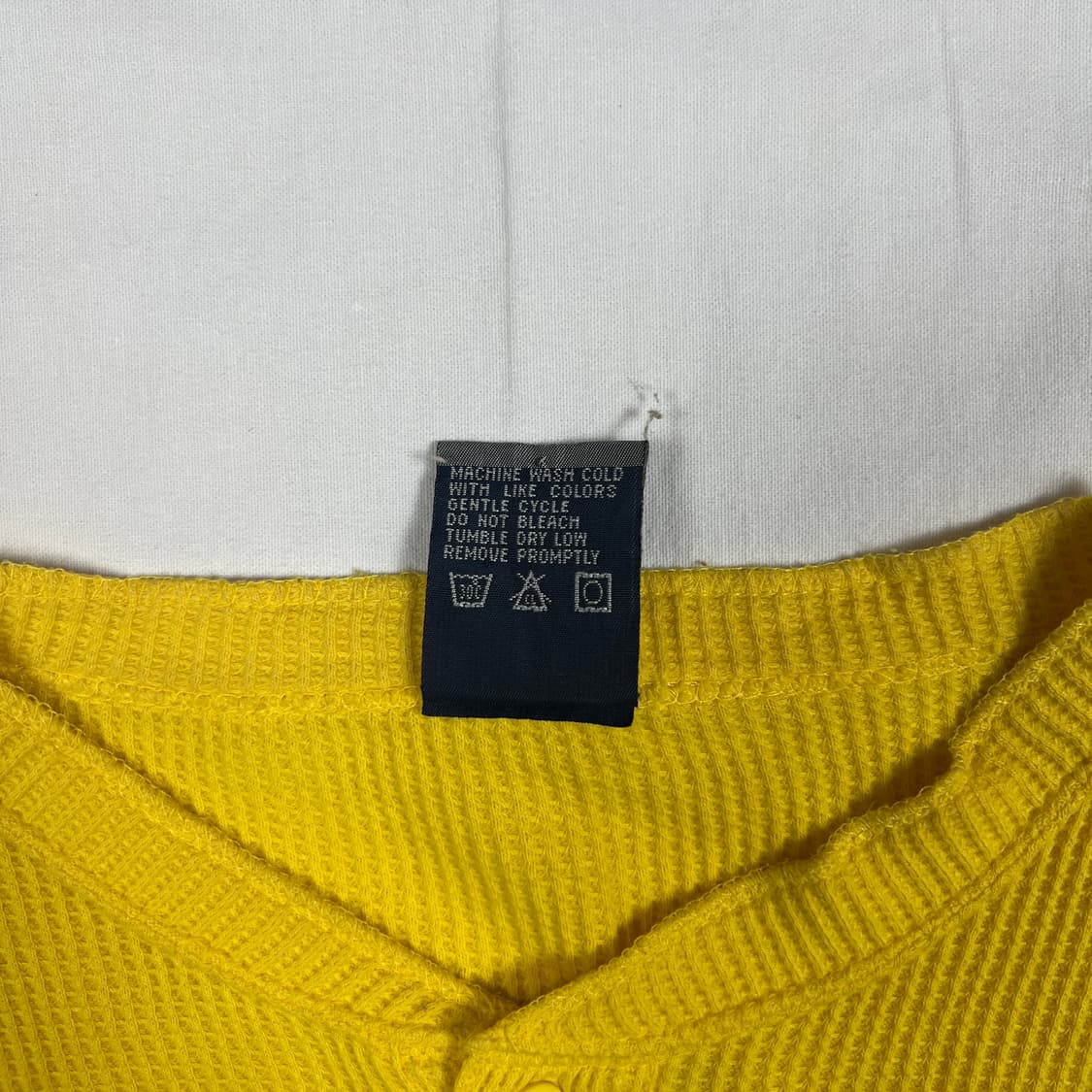 90’s 갭 gap 로고 포켓 와플 롱슬리브 긴팔티 상품이미지6