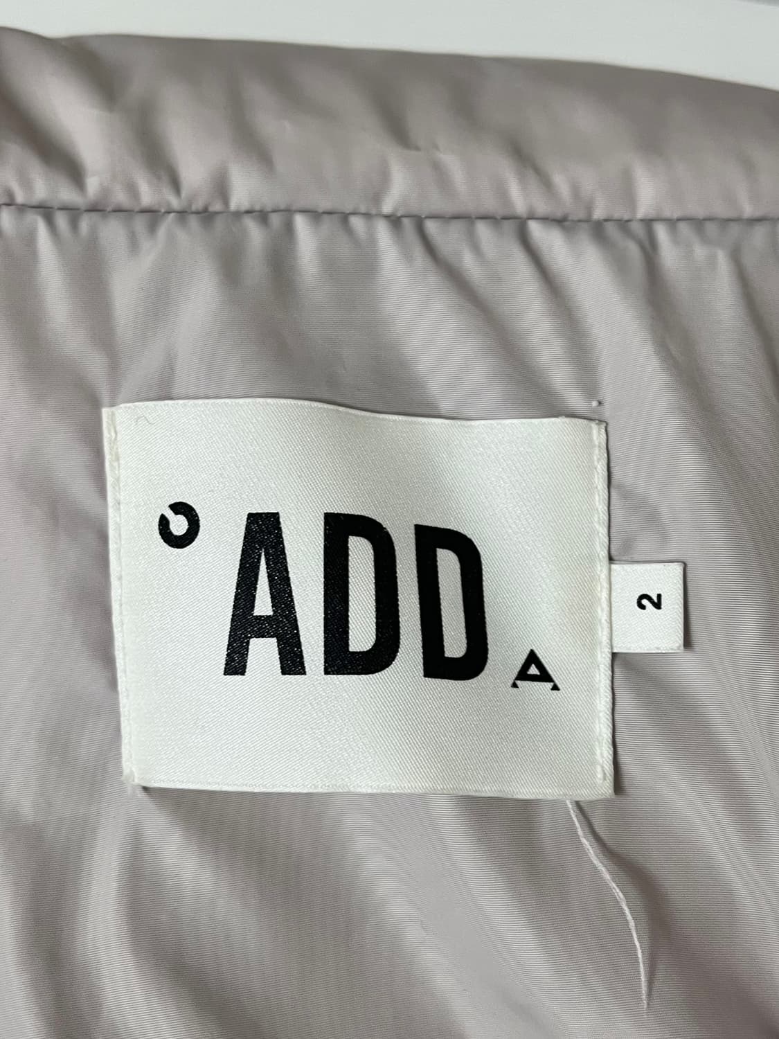 2) 에드 ADD 덕다운 패딩 라이트 그레이 상품이미지6