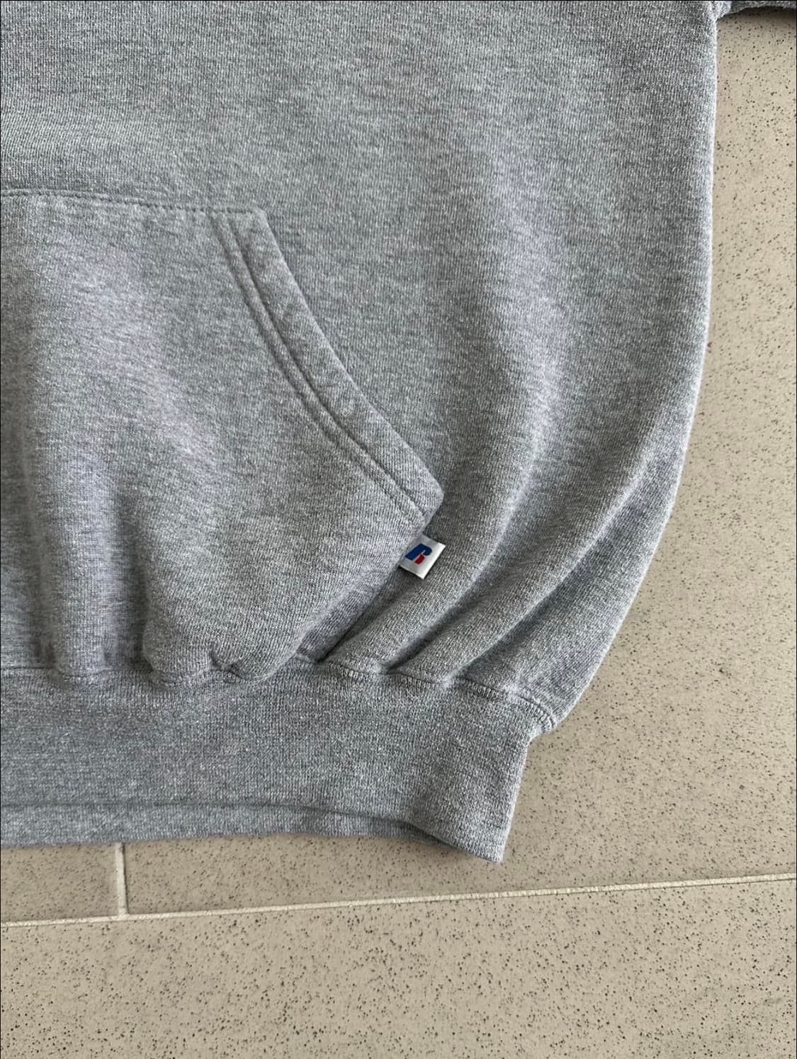 00s 빈티지 러셀 후드티 그레이 L 상품이미지3