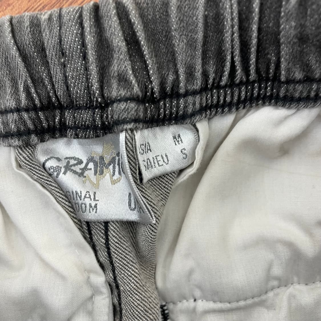 그라미치 데님 루즈 테이퍼드 팬츠 상품이미지3