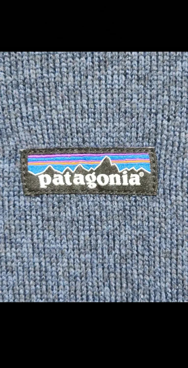 (L) 파타고니아 반집업 티셔츠 네이비 긴팔티 등산복  상품이미지4