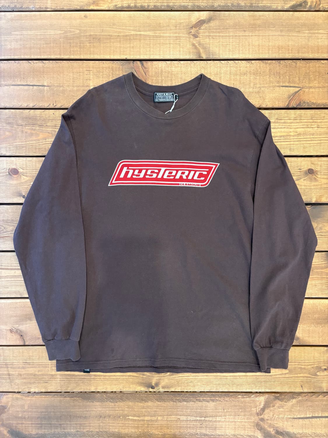 히스테릭글래머 브라운 롱슬리브 상품이미지6