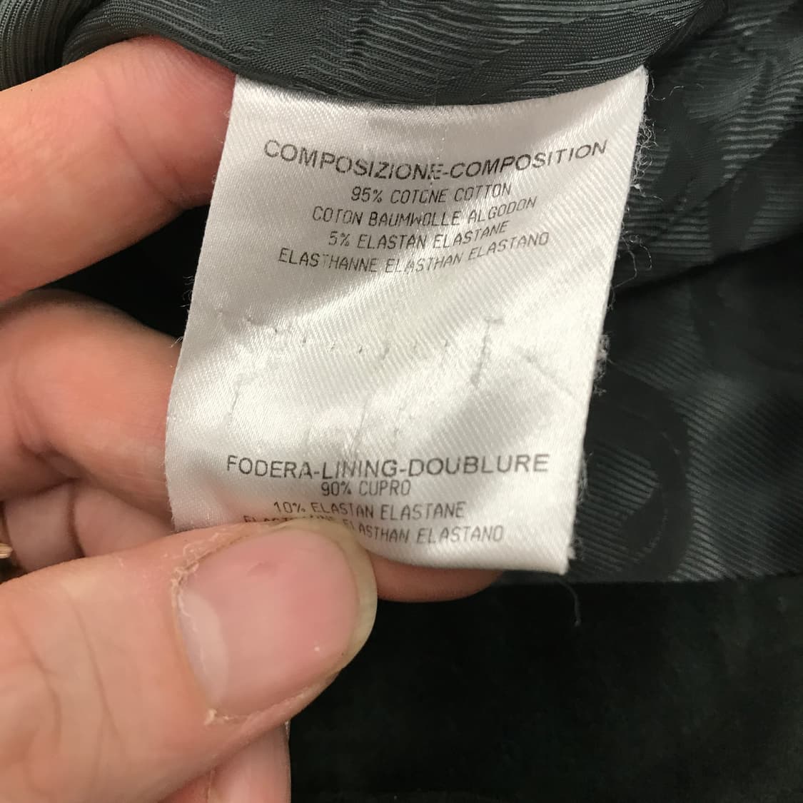 구찌 GUCCI 스웨이드 벨벳자켓 그린 [42사이즈] 상품이미지7