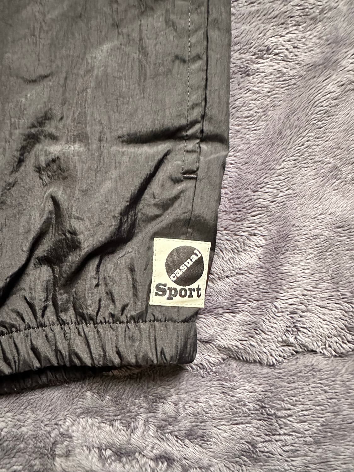 헤리티지플로스 나일론 워셔 자켓 블랙 상품이미지2