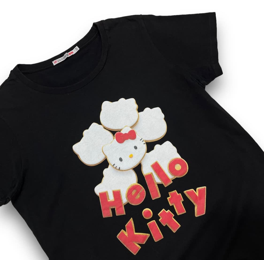 헬로키티 시그니처 쿠키 아트 유니클로 티셔츠  상품이미지3