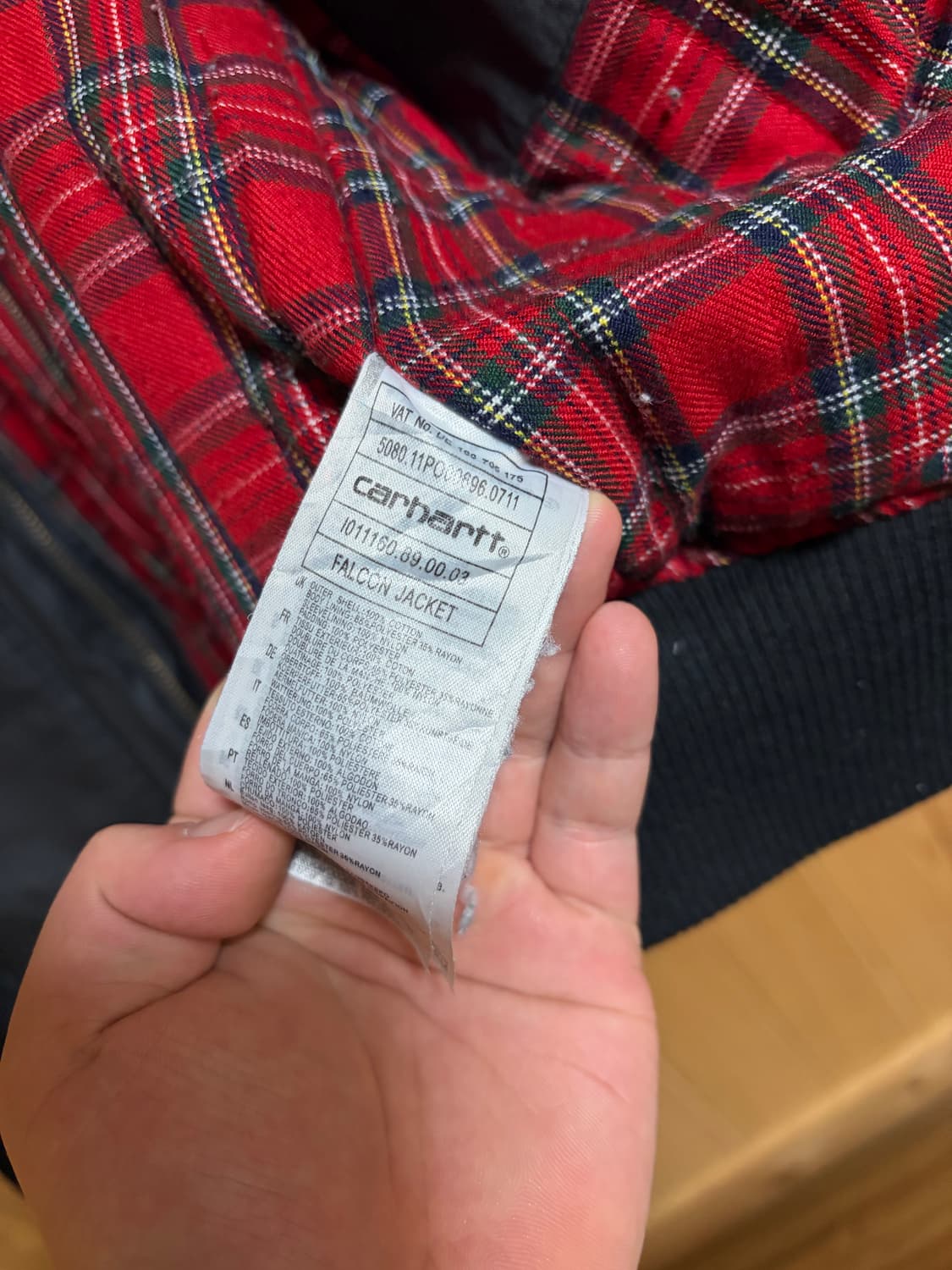 칼하트 왁스 자켓 상품이미지4