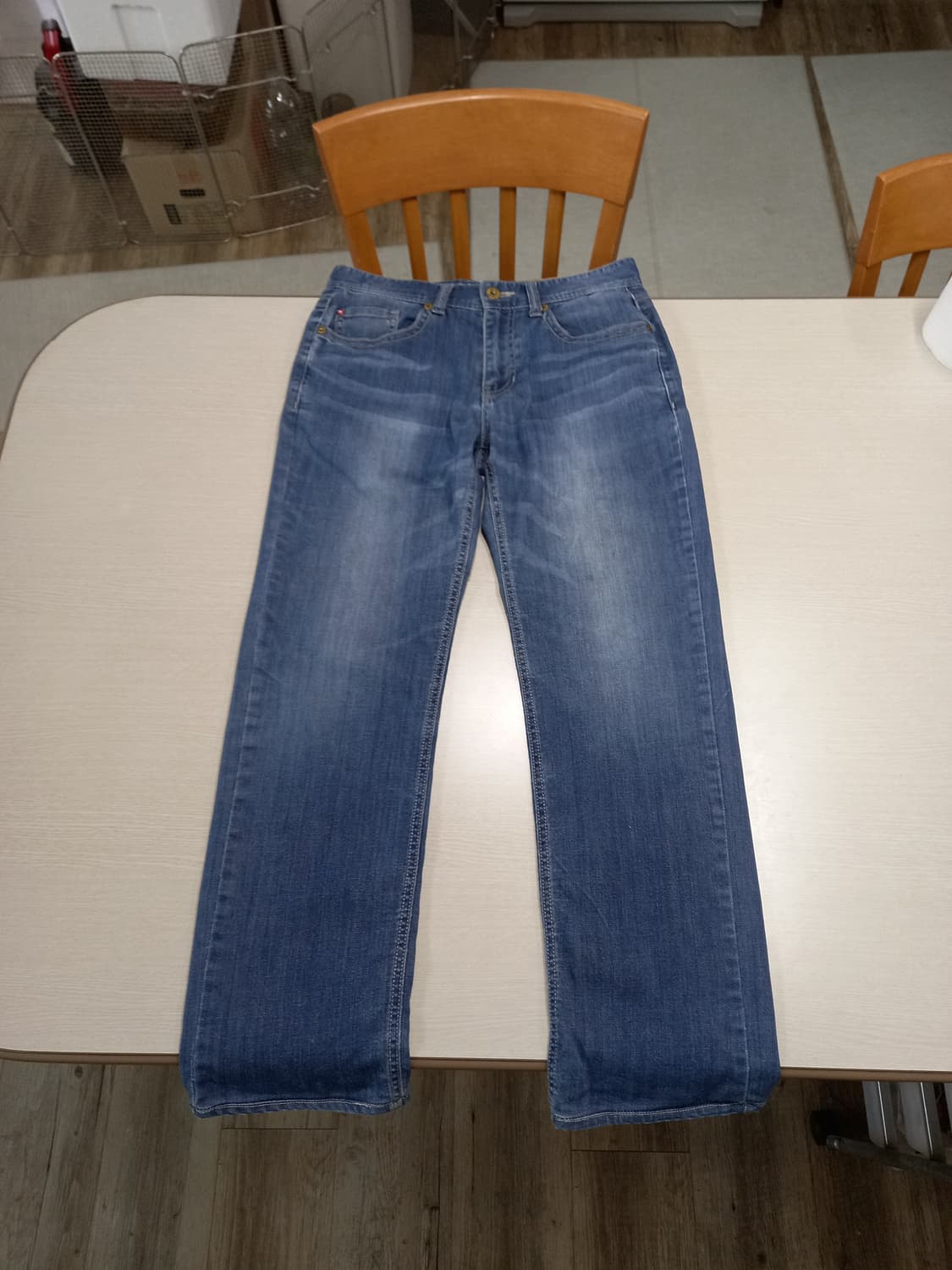 31 DESIGN UNITED 워싱 스판 일자진 31-508 상품이미지1