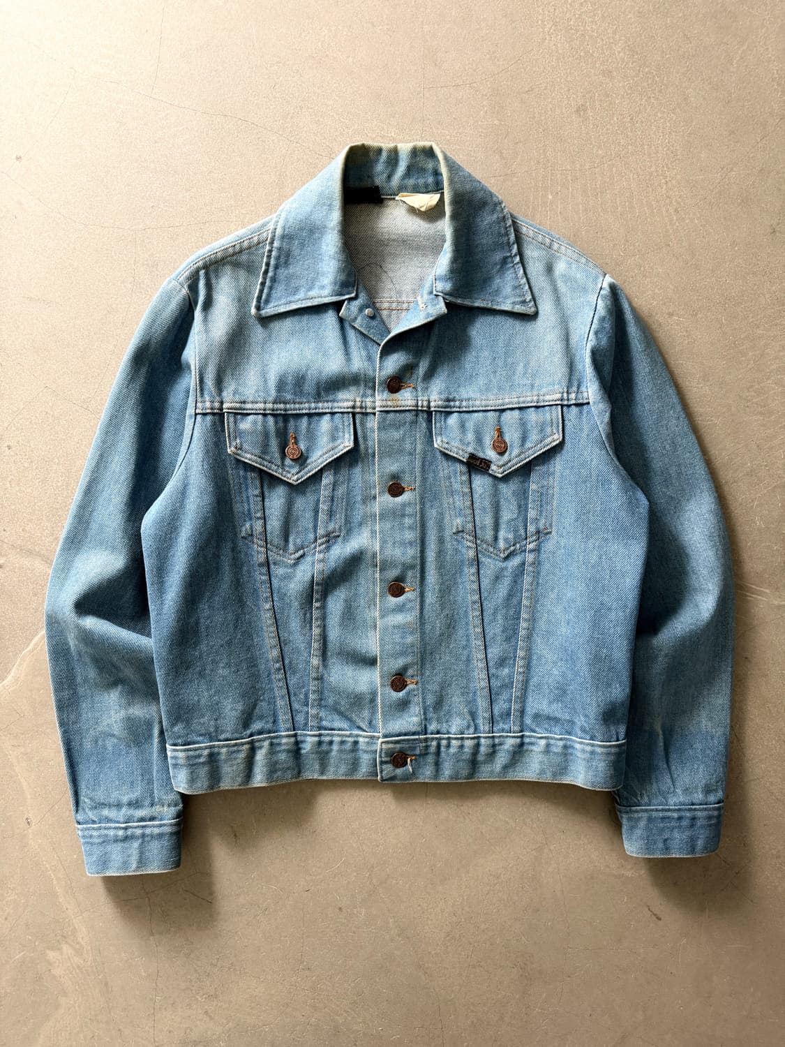 70s Sears Roebucks Denim Trucker Jacket 상품이미지1