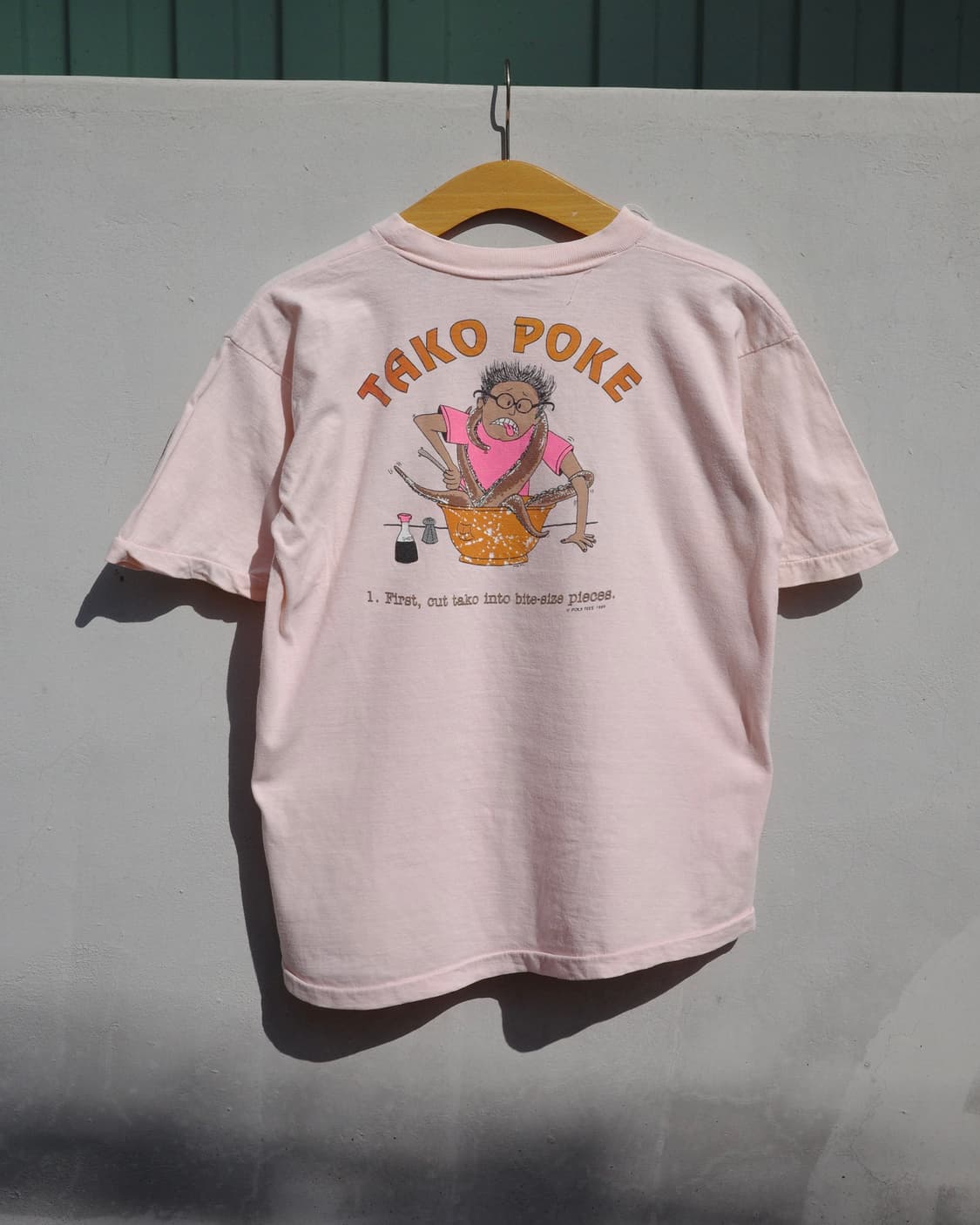 80s Tako Poke 디스트레스드 티셔츠 상품이미지5