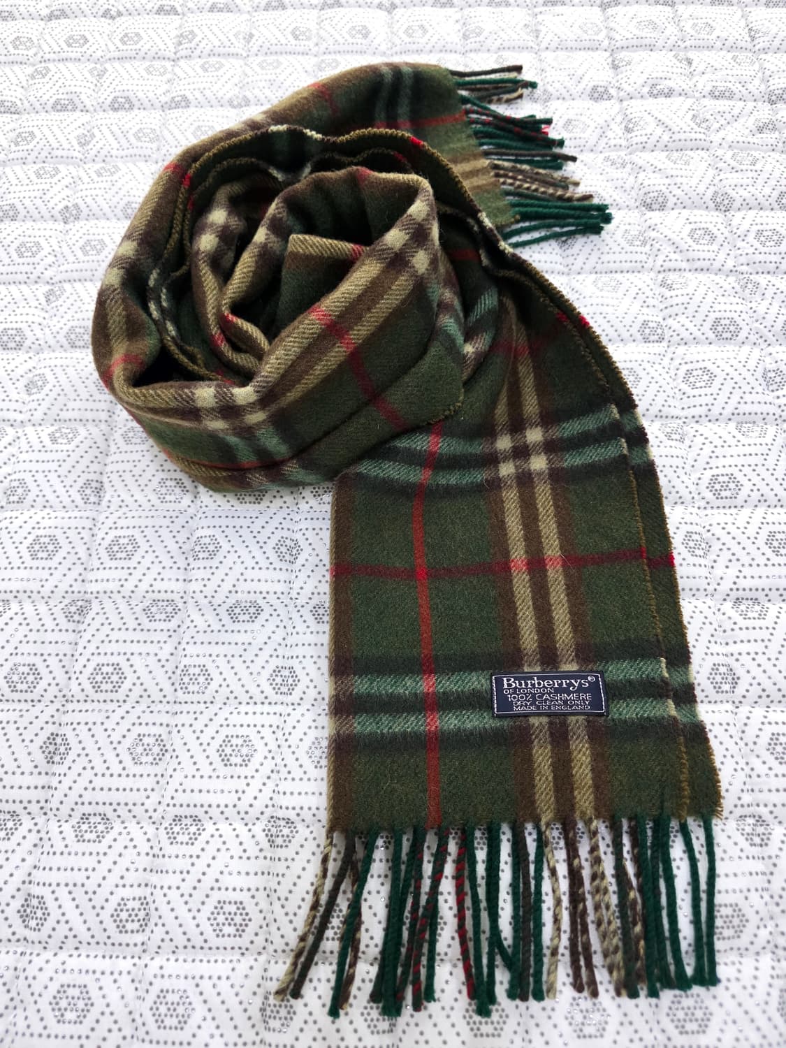 BURBERRY 정품 버버리 캐시미어 머플러 상품이미지1