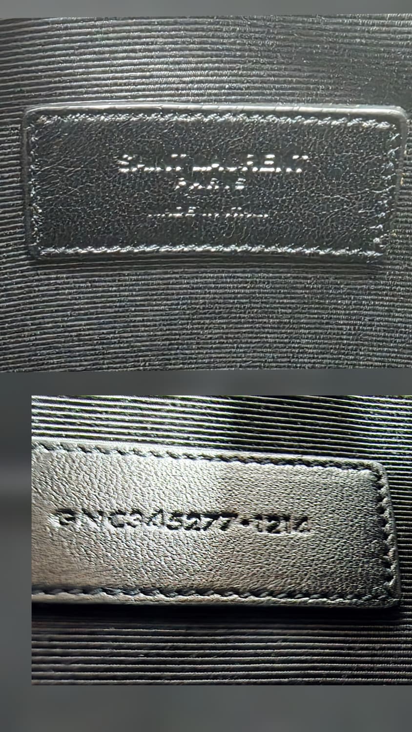 생로랑 클러치백 라지 레더 블랙 클러치 BF38 상품이미지9