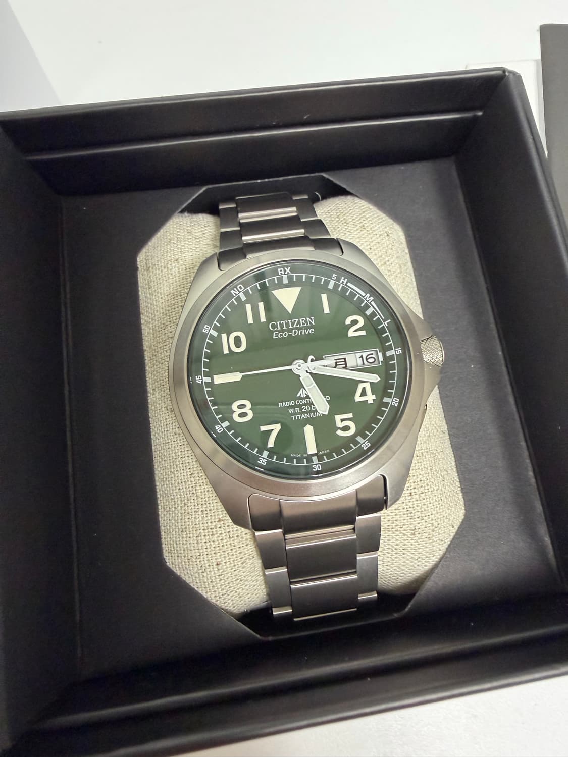 시티즌 PMD56-2951 녹판 슈퍼티타늄 상품이미지3