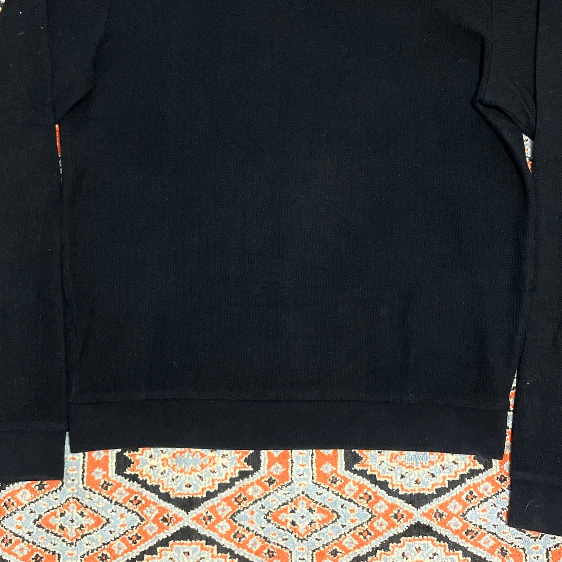 프레디페리 블랙 긴팔 카라티셔츠 남성S 상품이미지3