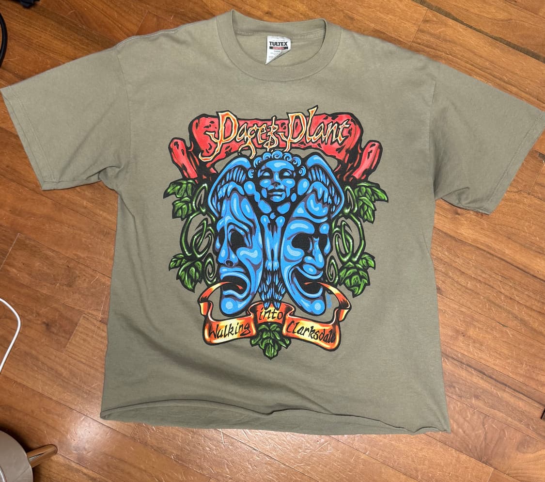 Page&plant 밴드티셔츠 빈티지 투어티셔츠 상품이미지1