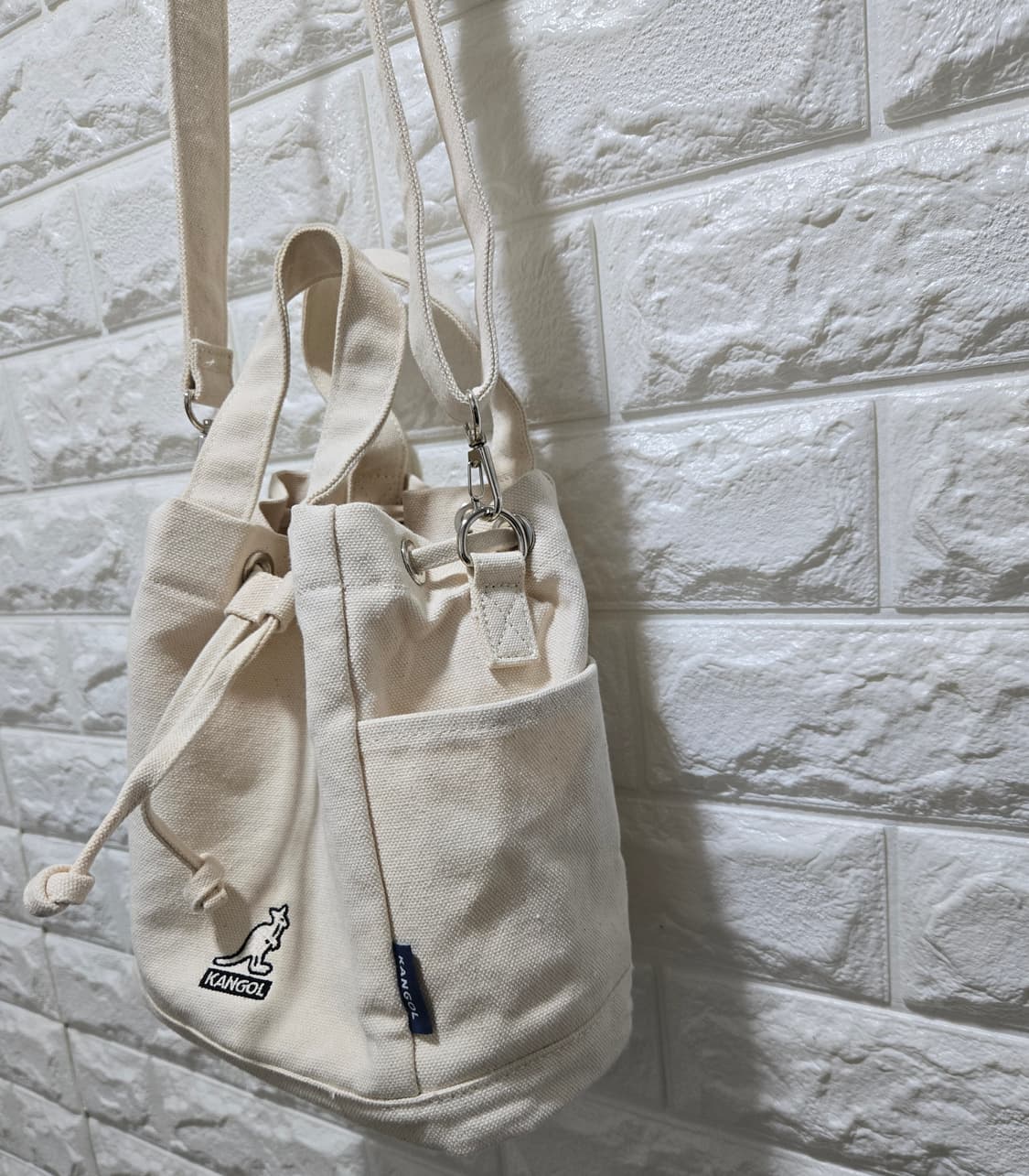 캉골 샐리 캔버스 버킷백 크로스백 토트백  상품이미지5