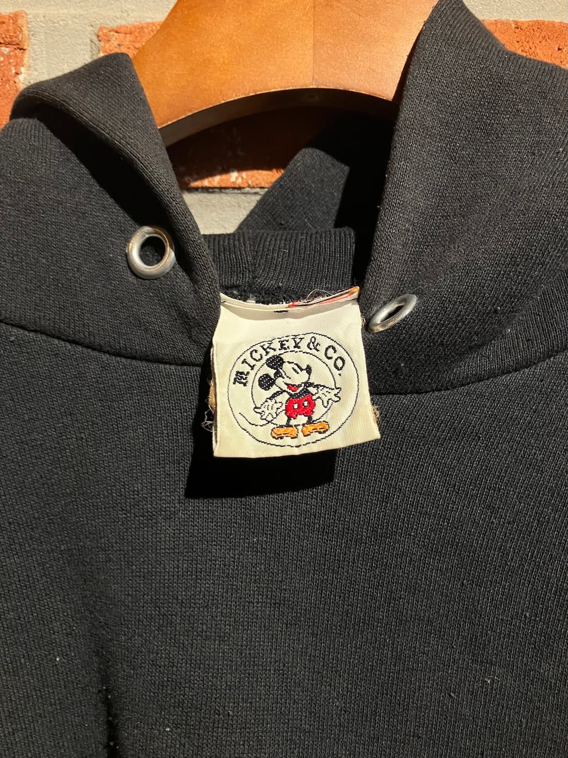 80s USA 빈티지 미키마우스 후드티 스웻 셔츠 상품이미지7