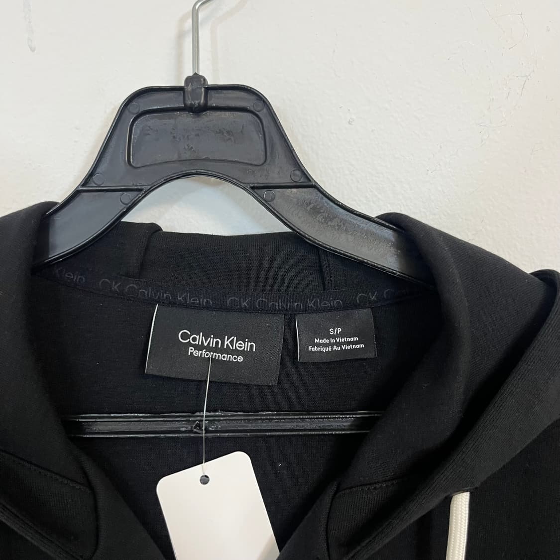 Calvin Klein black hood zip-up 상품이미지6