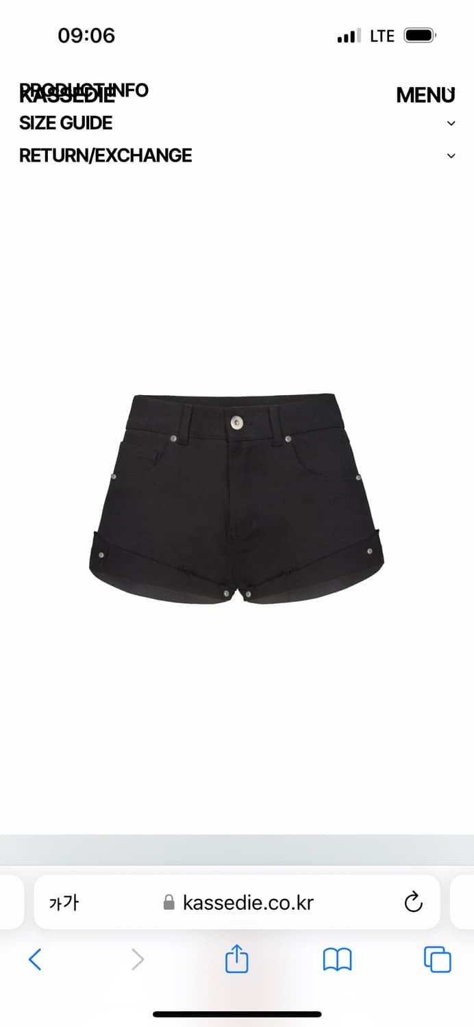 카세디 롤업 리벳 팬츠 상품이미지1