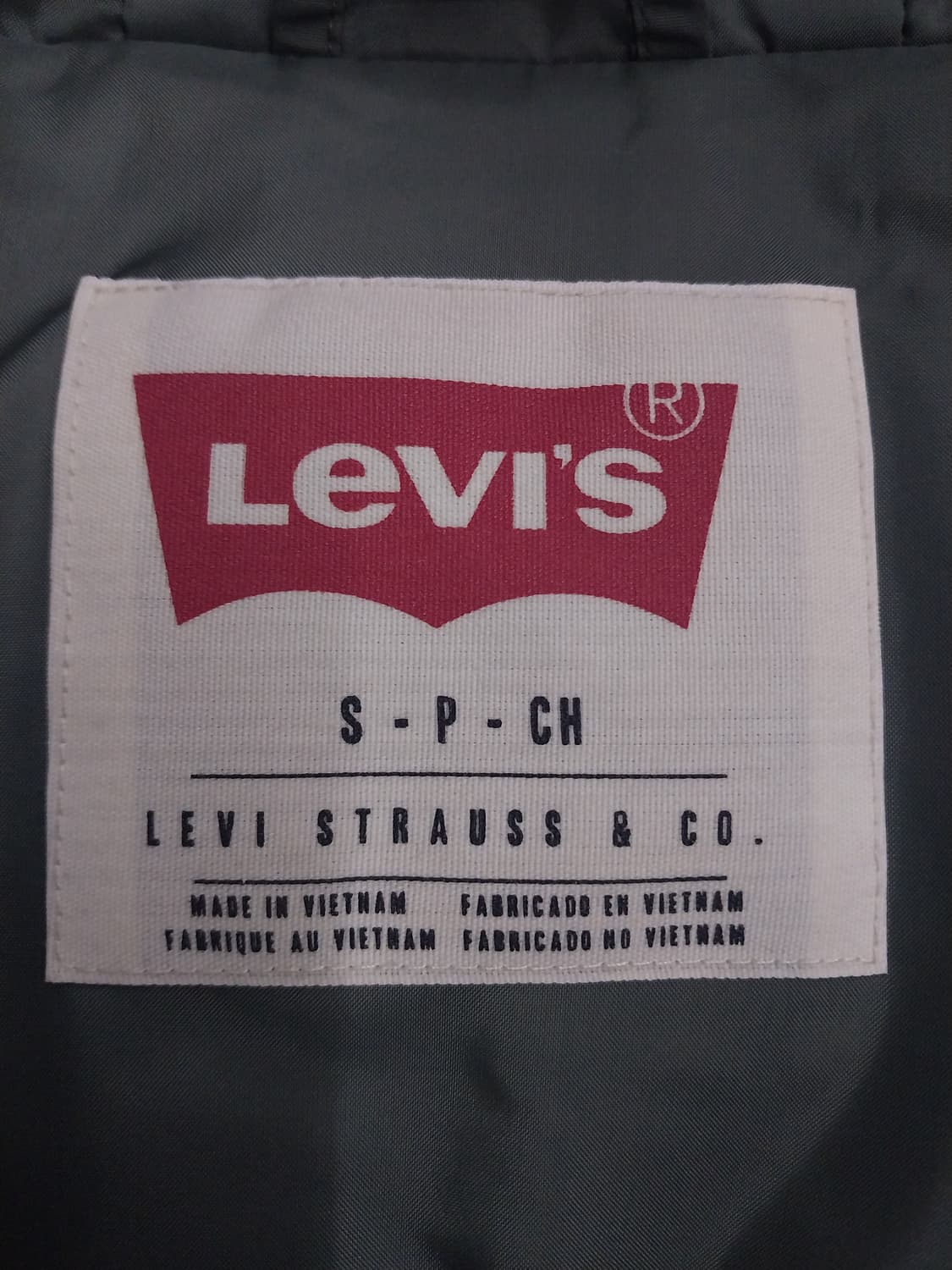 리바이스 카키 후드 패딩 90 (66반까지) (공용가능) 상품이미지4