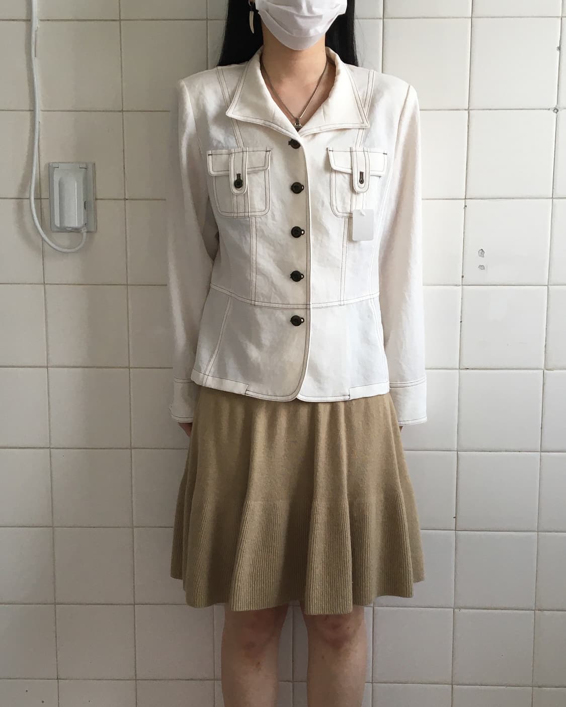 Knit skirt 상품이미지3