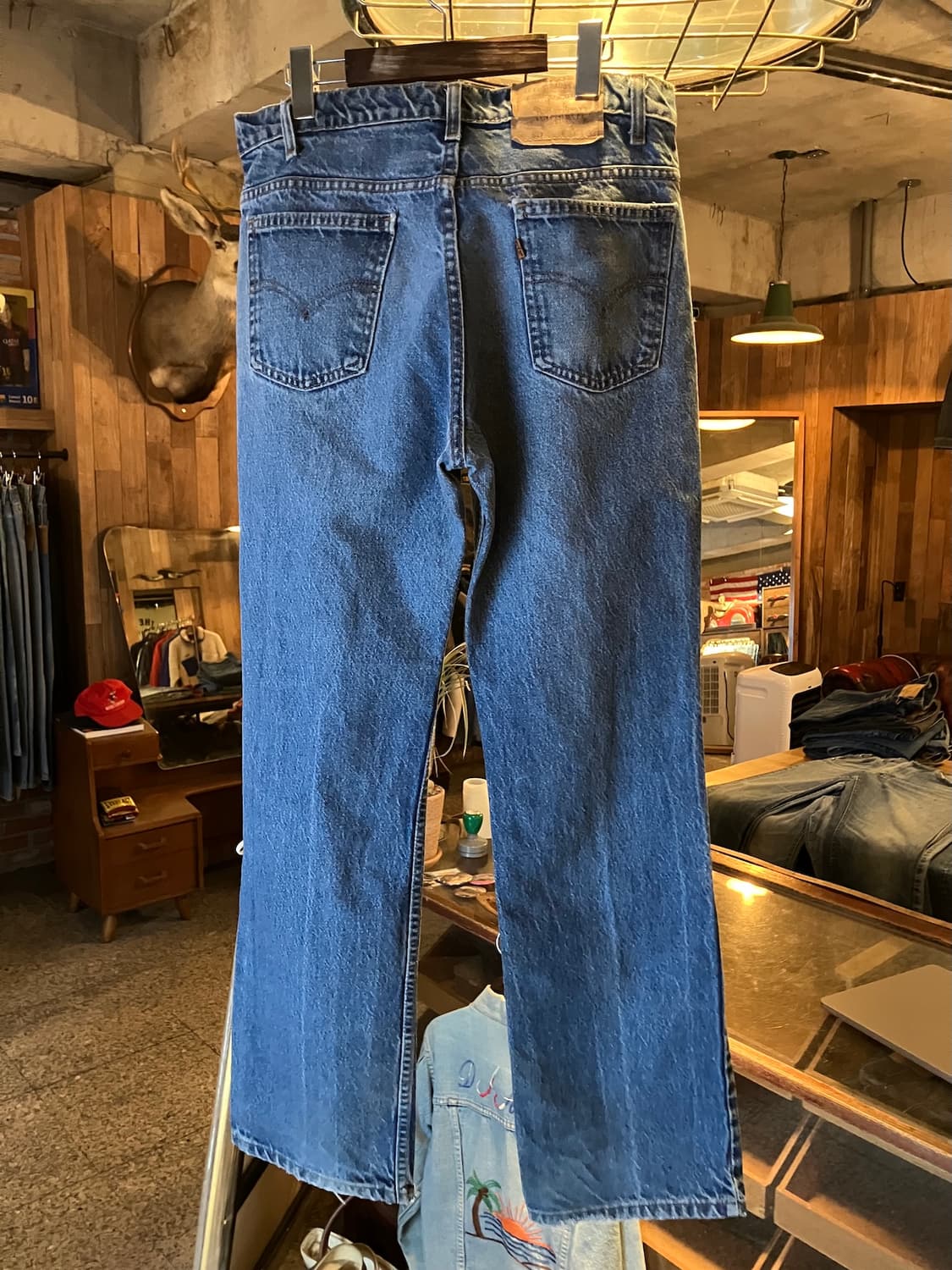 90s USA 빈티지 리바이스 517 부츠컷 데님 팬츠 상품이미지5