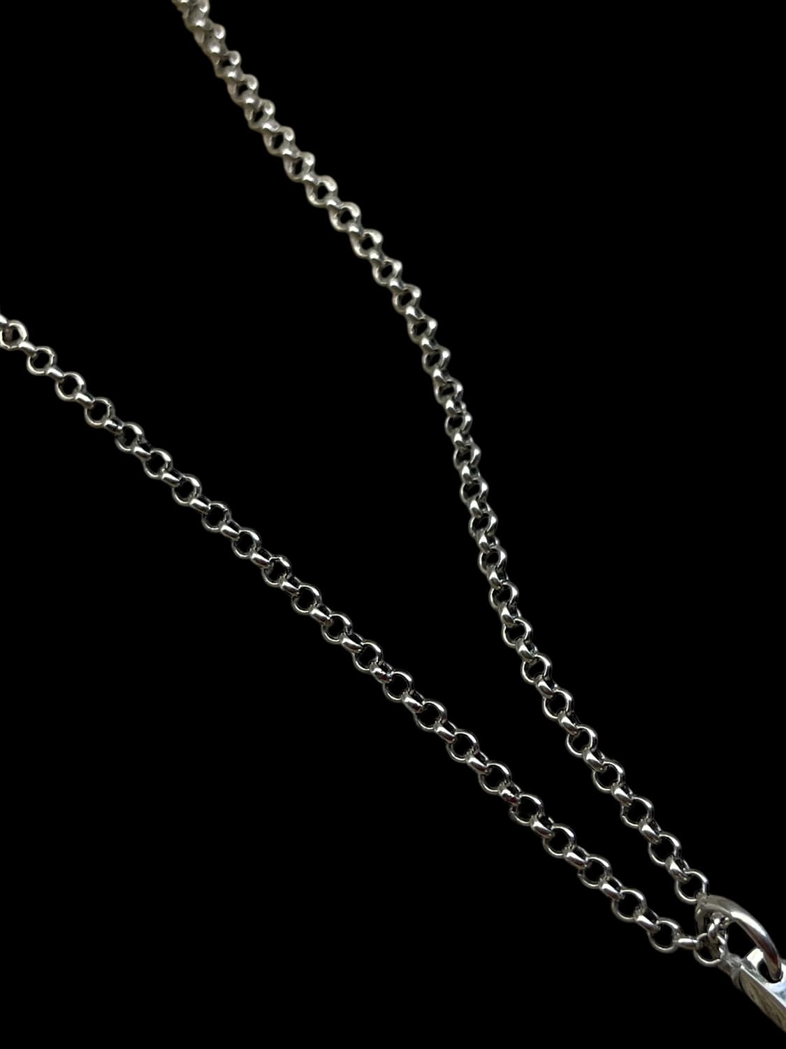 크로스 팬던트 은목걸이 십자가목걸이 남자목걸이 상품이미지4