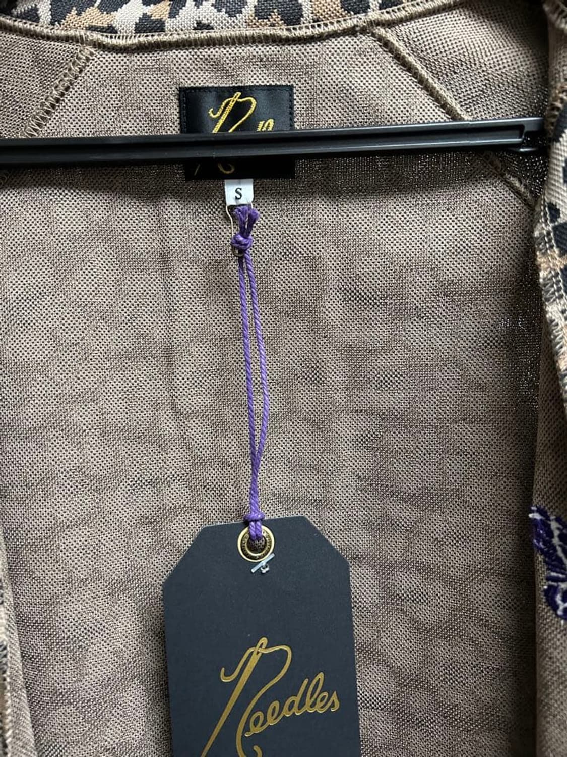 니들스 트랙 자켓 폴리 자카드 레오파드 상품이미지2