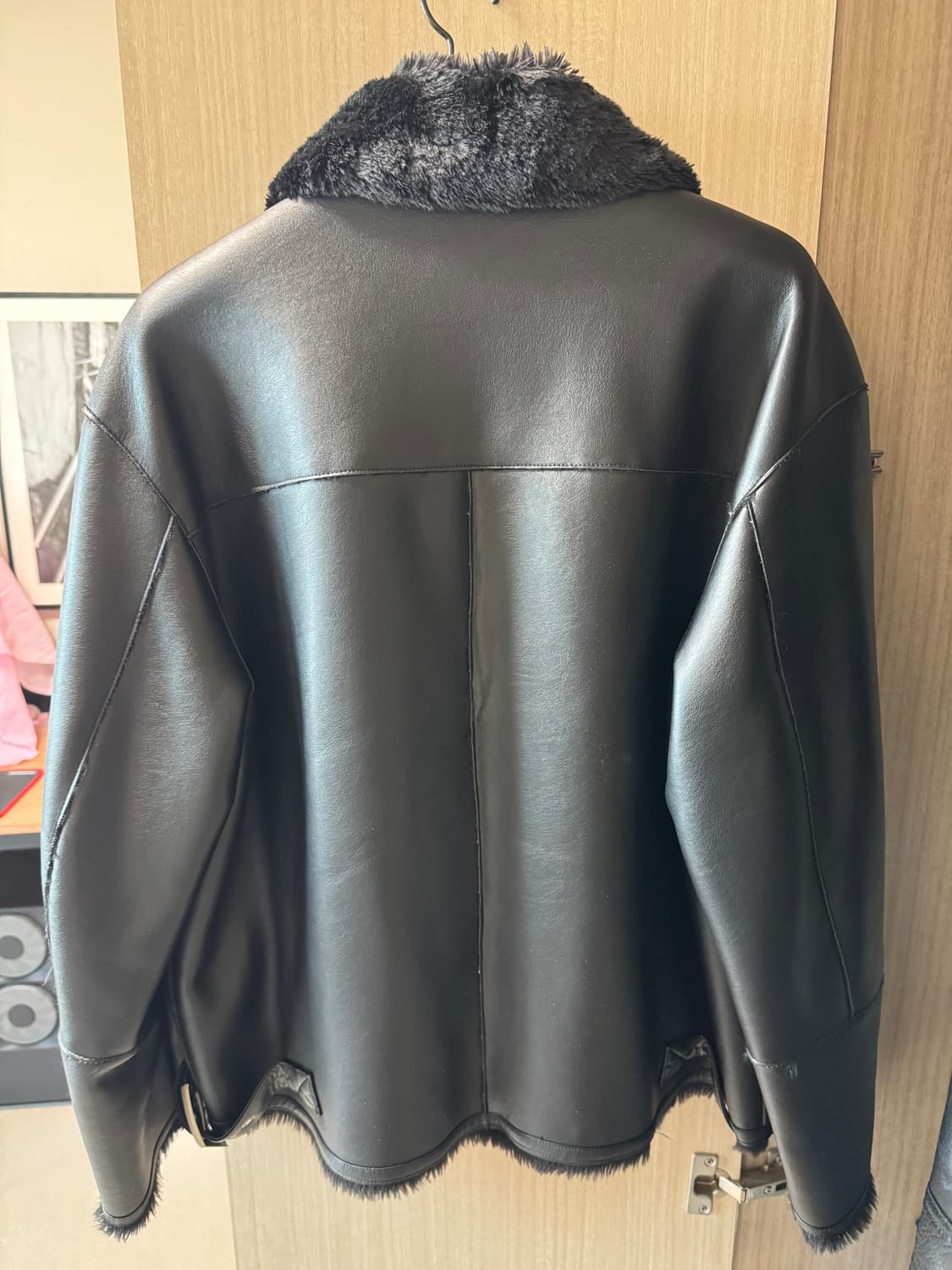 드로우핏 오버핏 무스탕 XL 상품이미지2