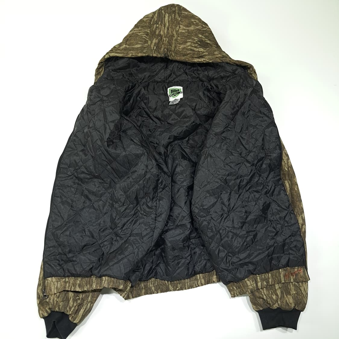 CL662 4XL 리얼트리 모시오크 바텀랜드 90s 퀼팅 카모 자켓 점 상품이미지5