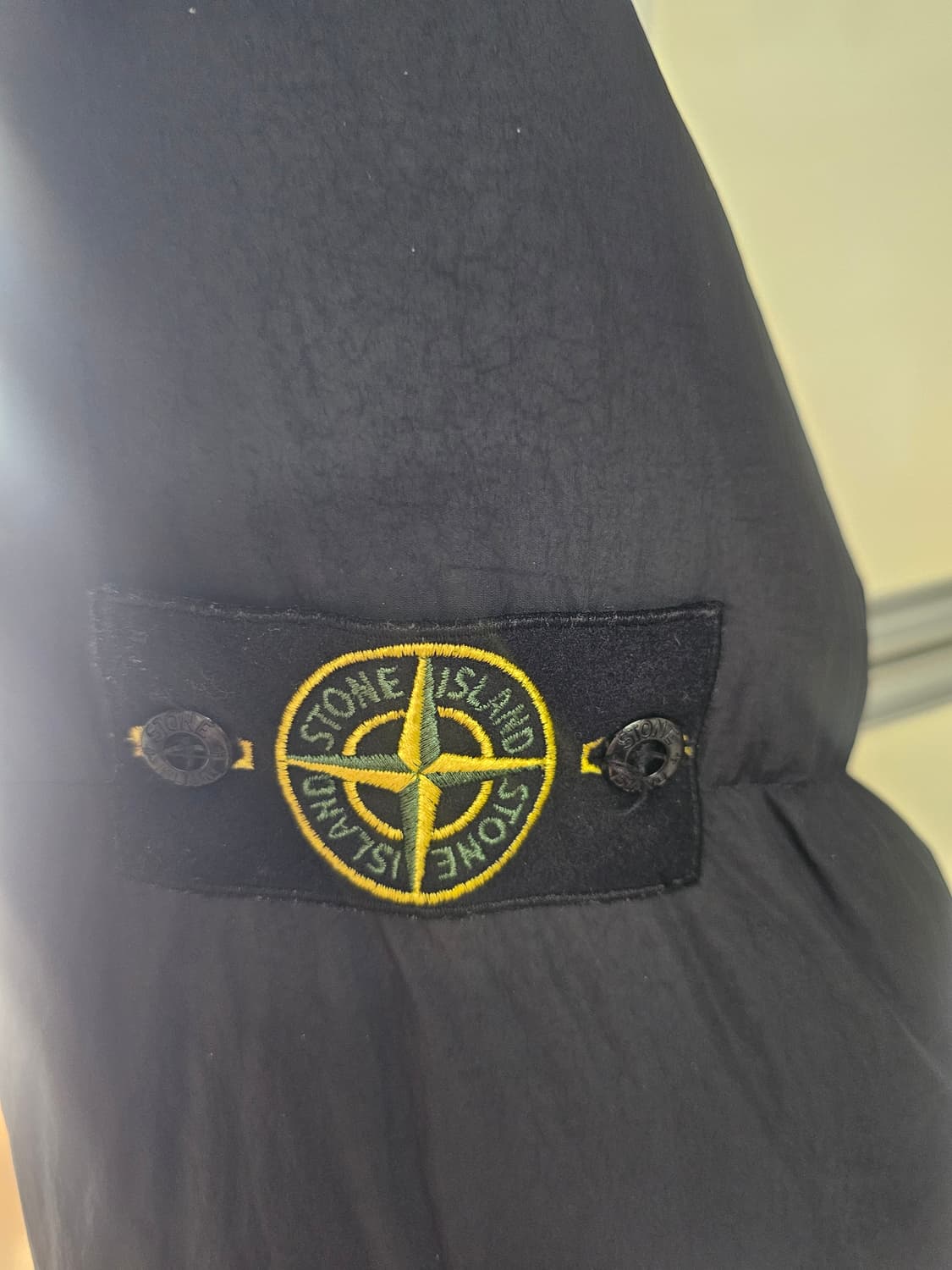 스톤아일랜드 22FW 크링클랩스 롱패딩 블랙 상품이미지2