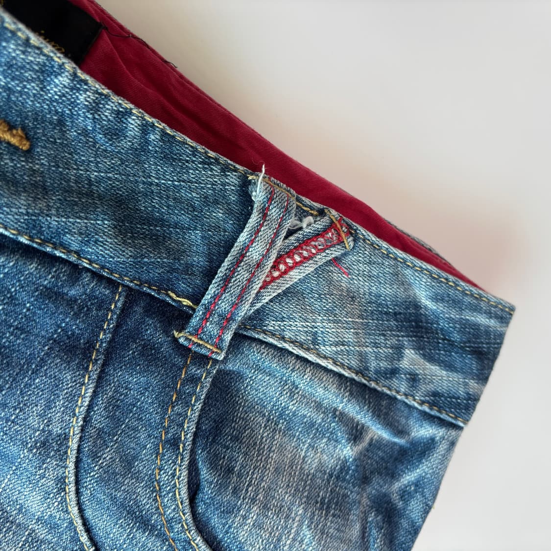 오리진 프리미엄(Oririn Premium) 언밸런스 포켓 디테일 데님 상품이미지7