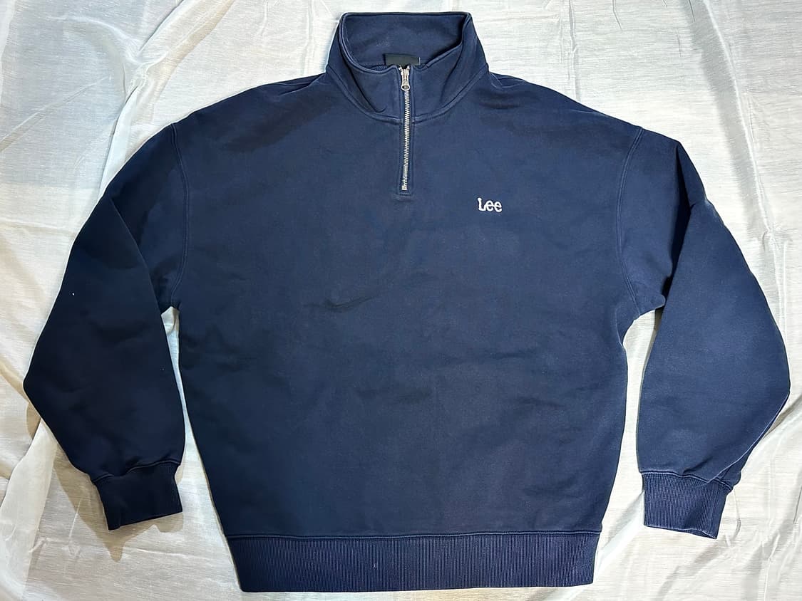 Lee 집업 슬리브 (네이비) 상품이미지1