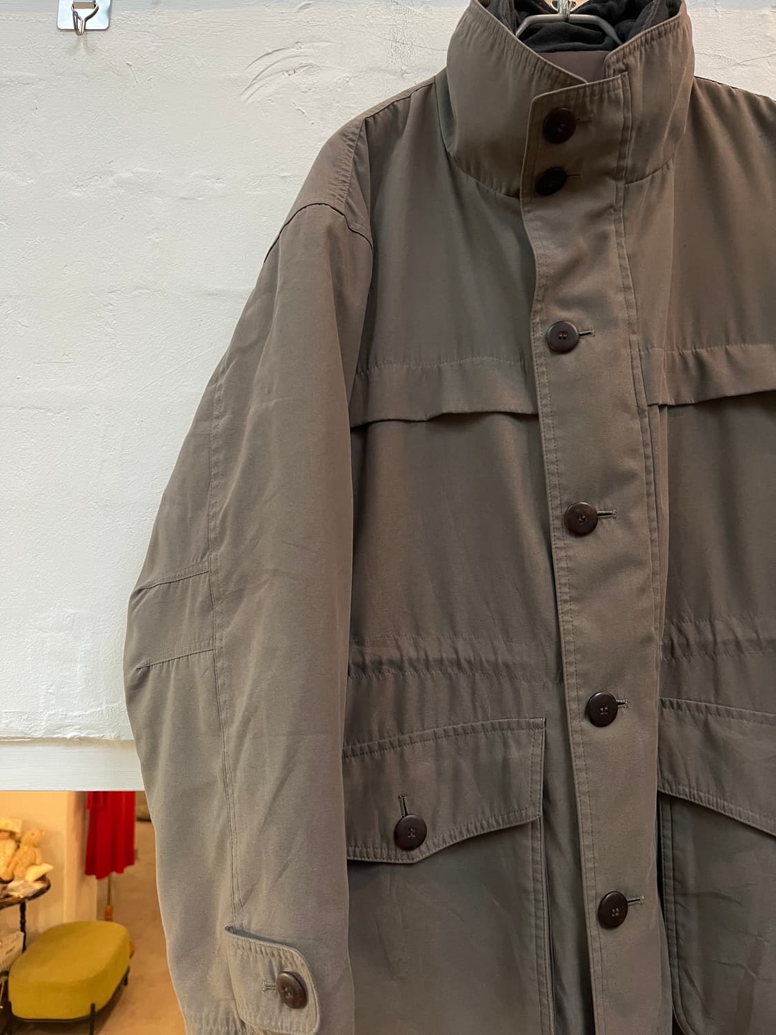 Weconners 덕다운 패딩 라이너 폴리쉘 코트 S 상품이미지2