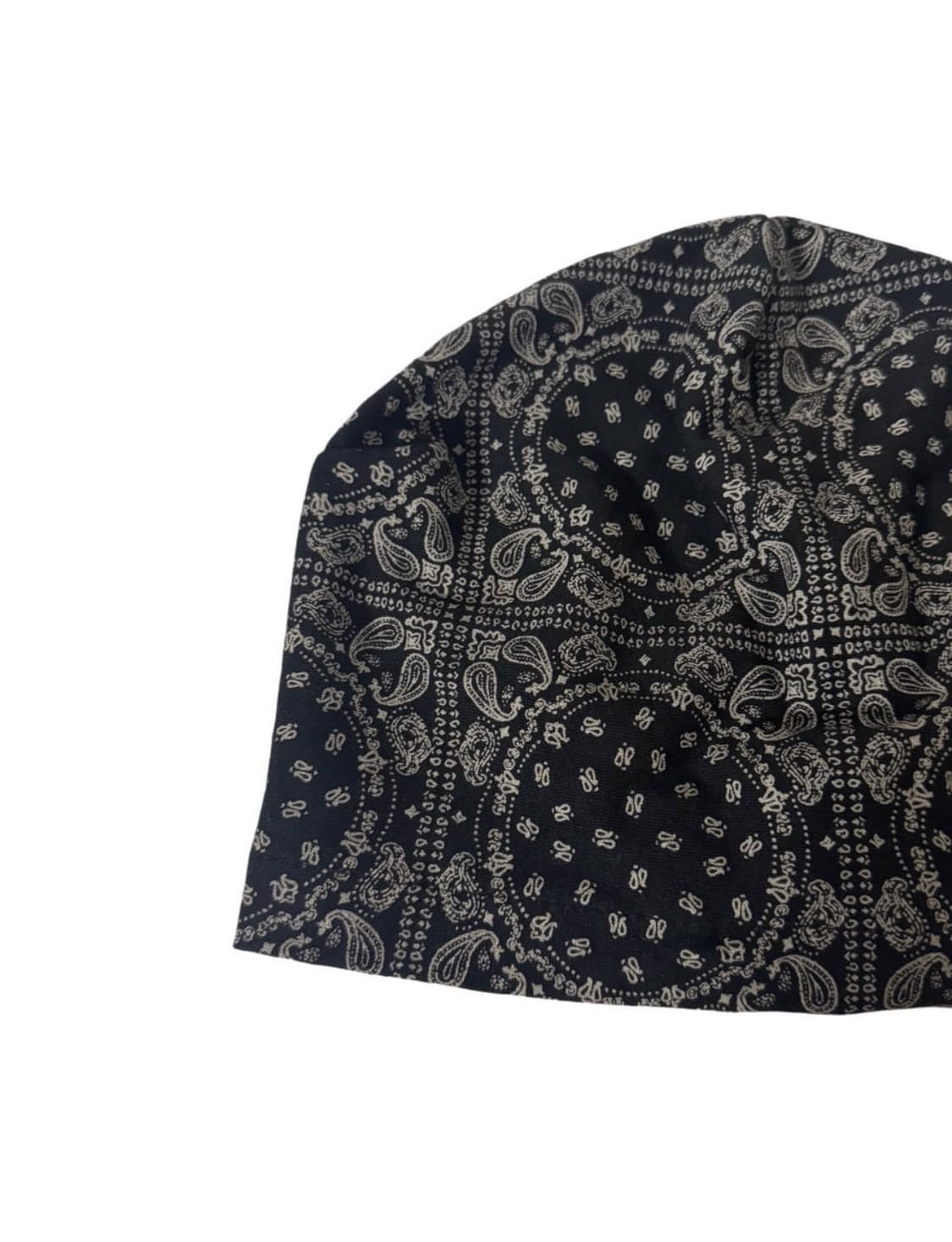 페이즐리 반다나 패턴 비니 듀렉 두건 상품이미지2