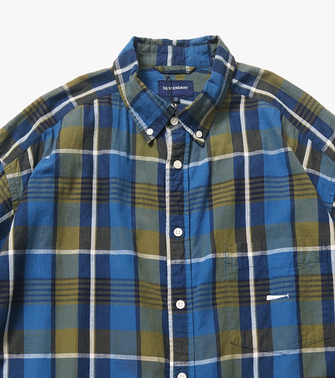 DESCENDANT - HYANNIS B.D SS CHECK SHIRT 상품이미지4