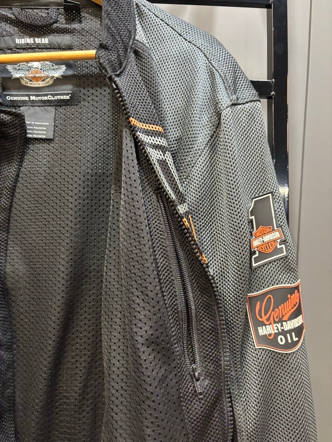 할리데이비슨 라이딩기어 매쉬 자켓  상품이미지7