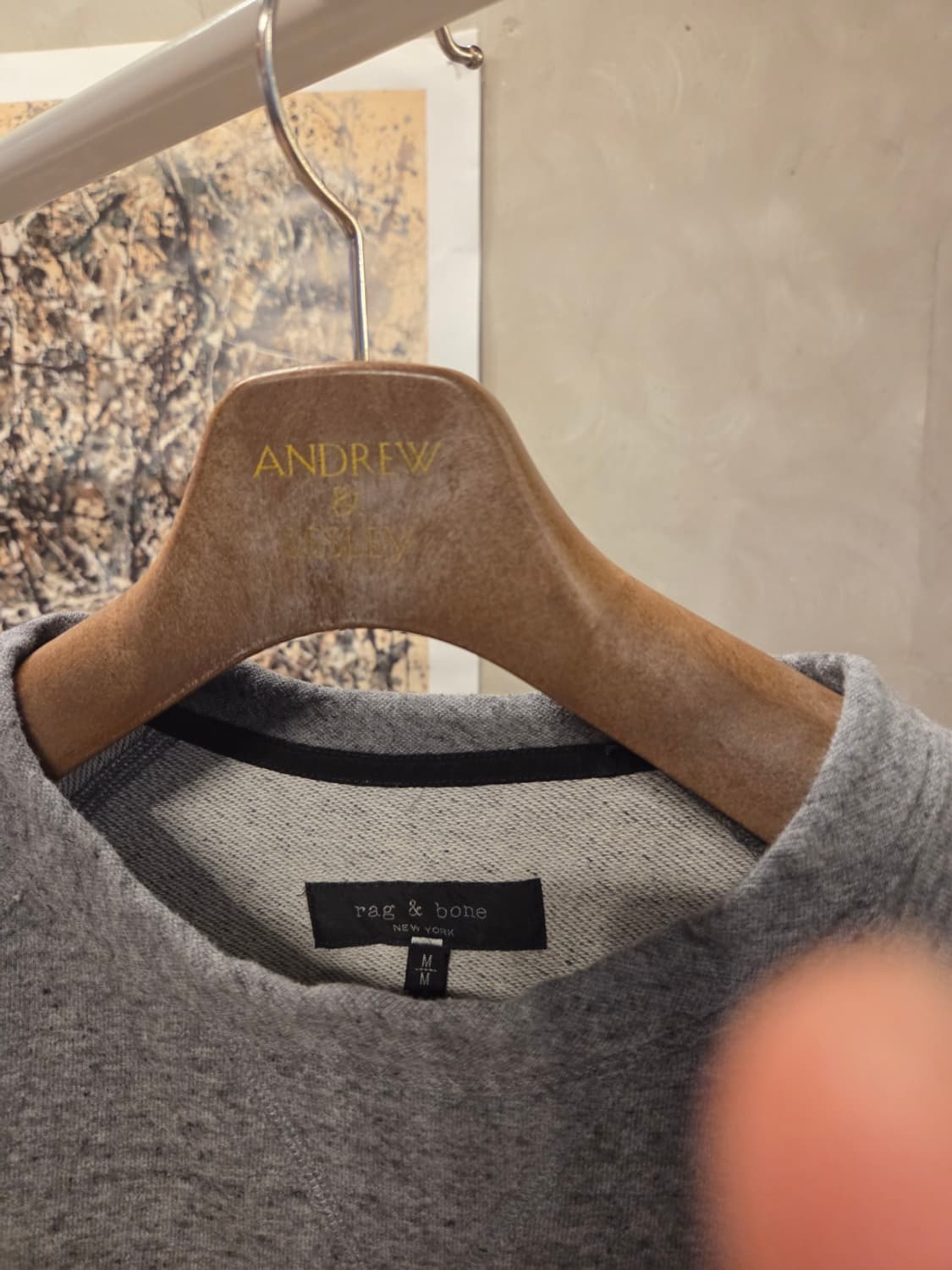 랙앤본 스웻 상품이미지6