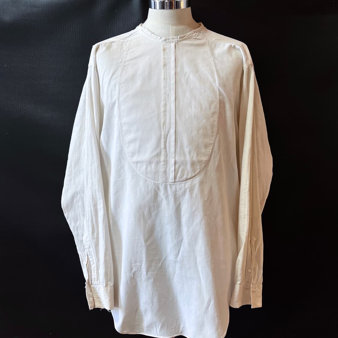 1910s Arrow 오리지널 빈티지 풀오버 드레스 셔츠 상품이미지4
