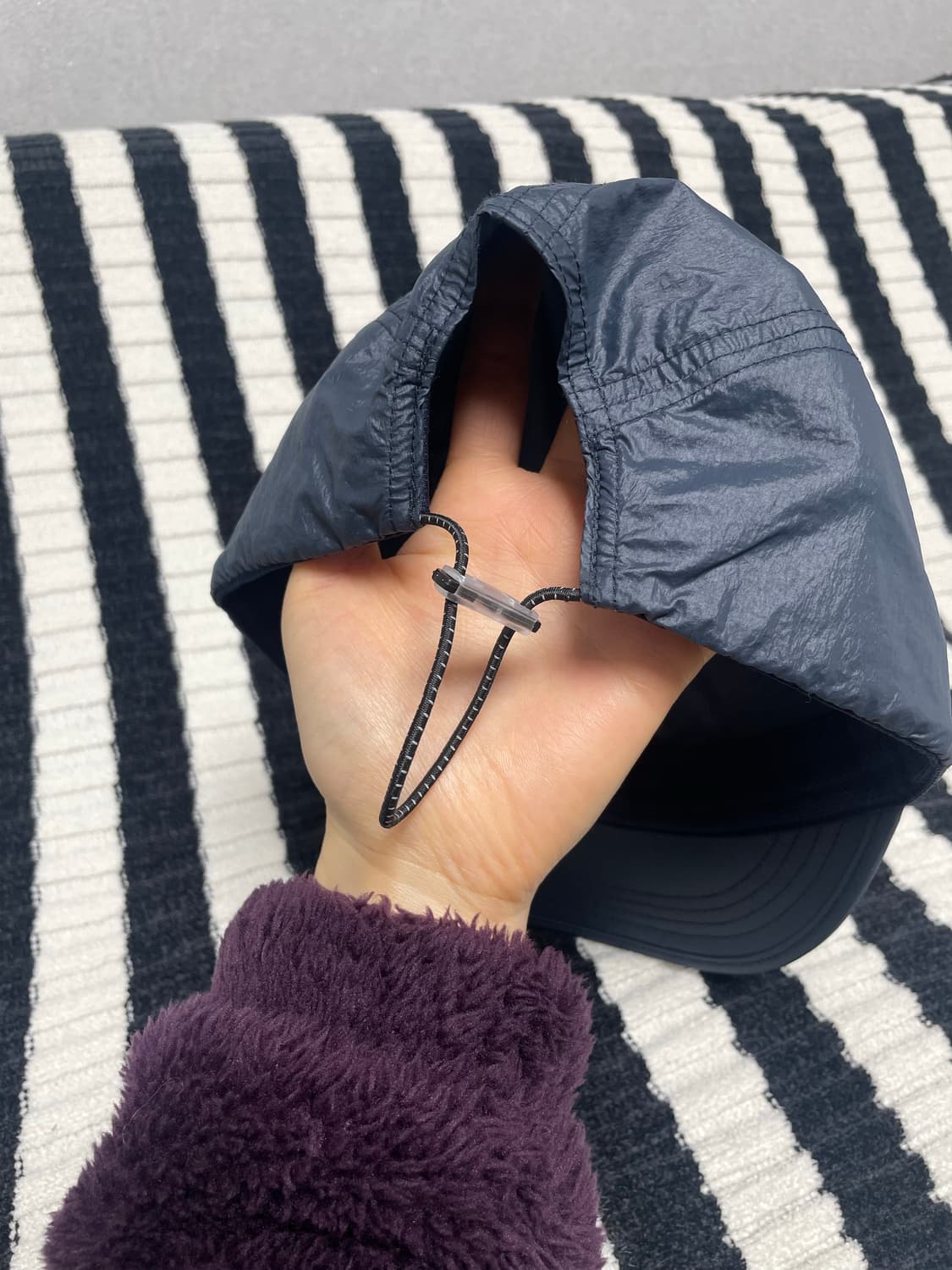 옵티미스틱 러너스 나일론 캡 (다크블루) 상품이미지4