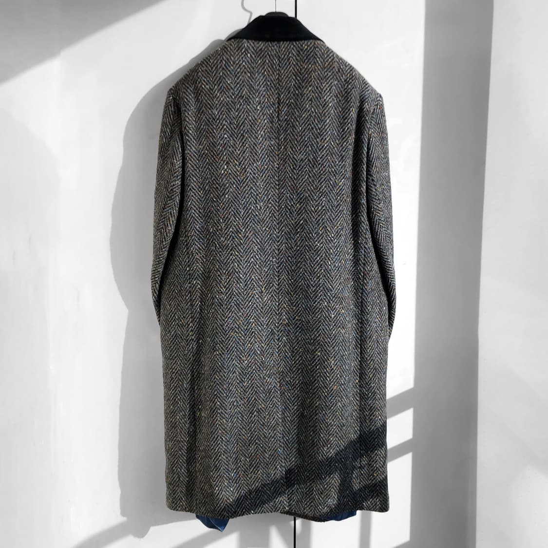 마르니/ 벨벳카라 헤링본 코트 상품이미지9