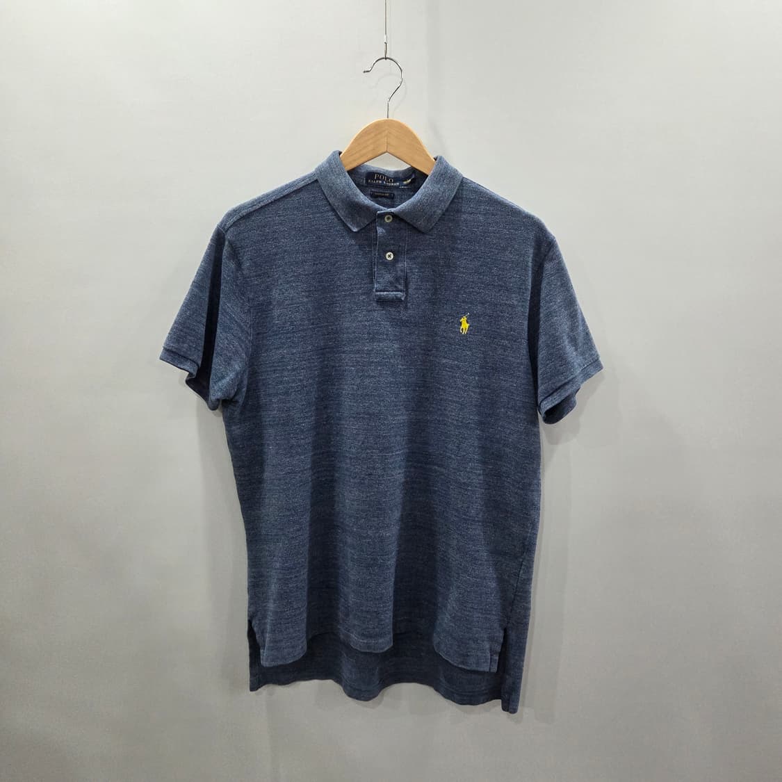 폴로랄프로렌 피케 카라티 멜란지블루 L 상품이미지1