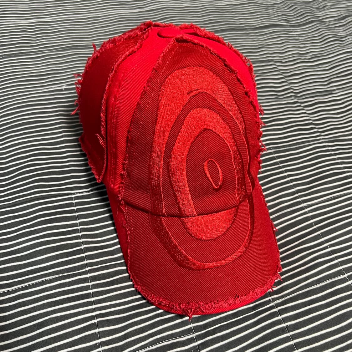 인세인개러지 X 노우웨이브 그런지 볼캡 레드 상품이미지1