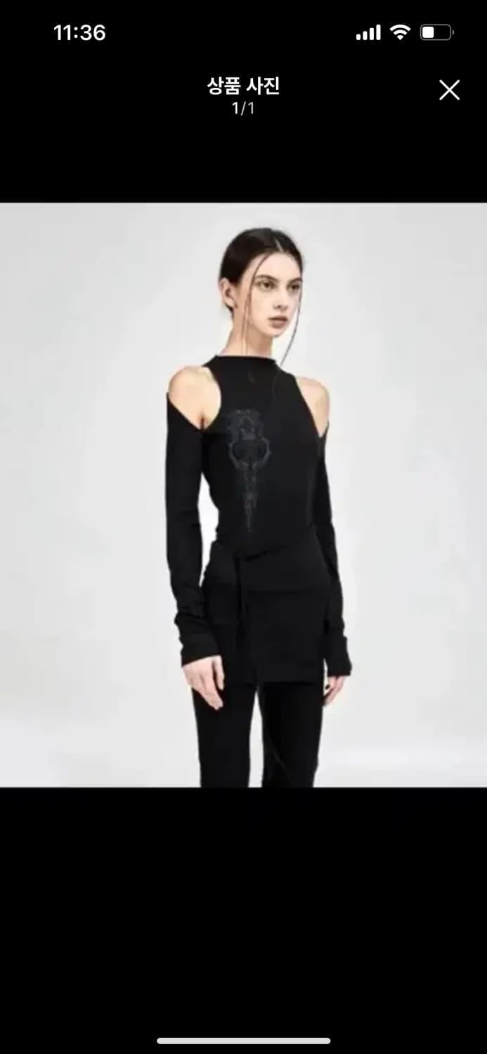 (삽니다) 시오서울 탑 구매합니다 블랙 sio 컷아웃 상품이미지1