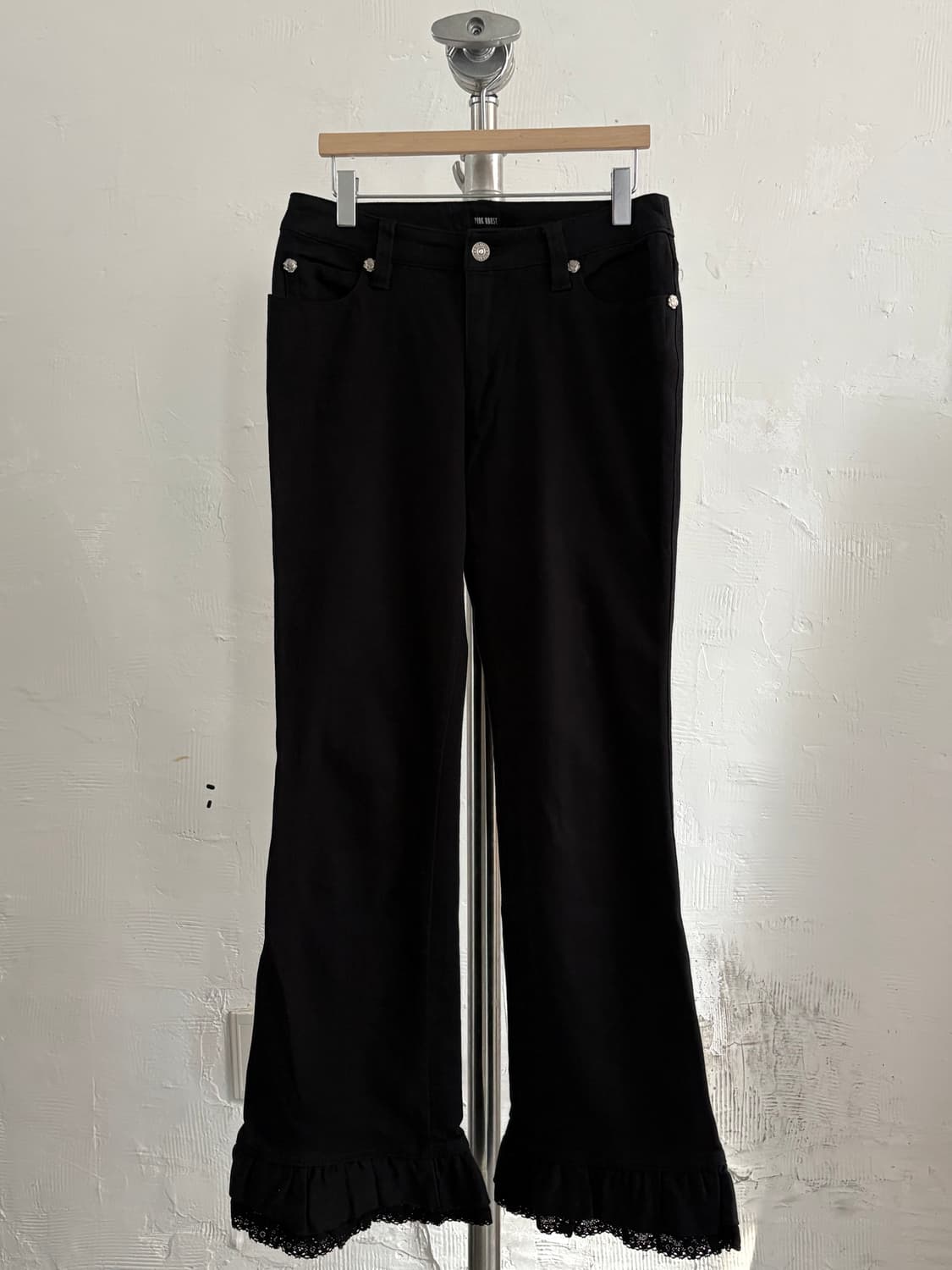 Pink House 핑크하우스 블랙 프릴 데님 상품이미지5