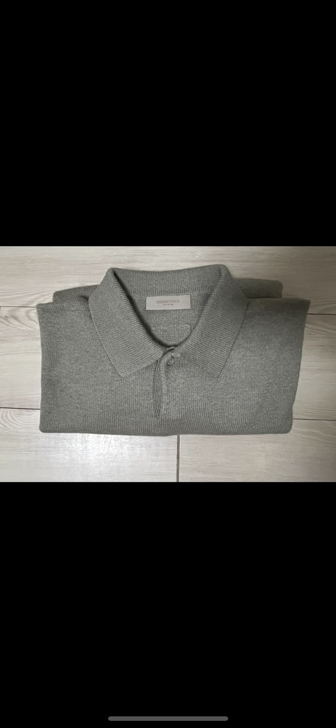 피오갓 에센셜 1977 니트 다크 오트밀 L 상품이미지5