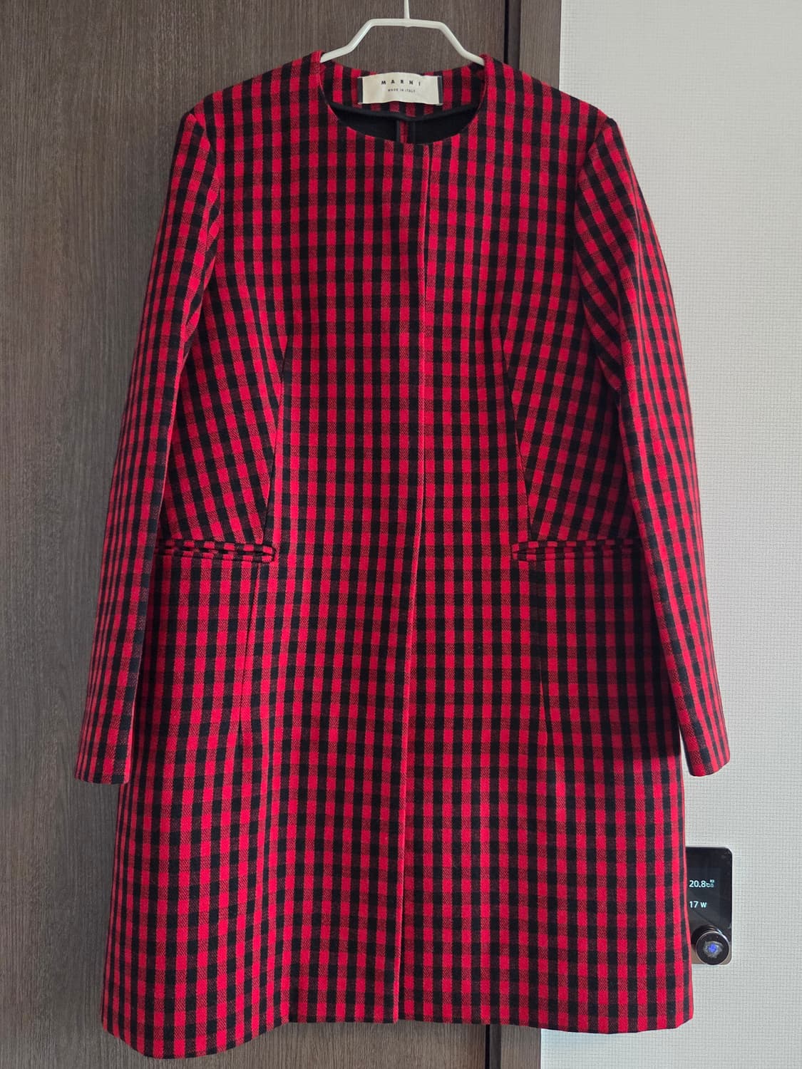 MARNI 체크 코트 42(66) 상품이미지2