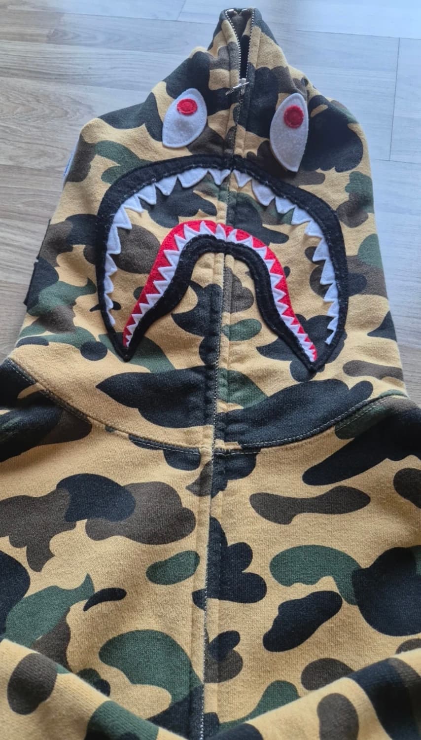 베이프 샤크 후드 황계 팝니다 상품이미지5